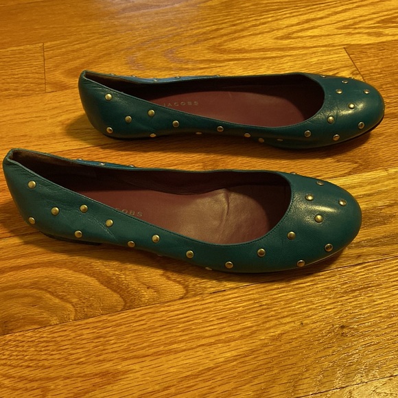 Marc Jacobs studded ballet flats size 39.5 - Picture 2 of 12